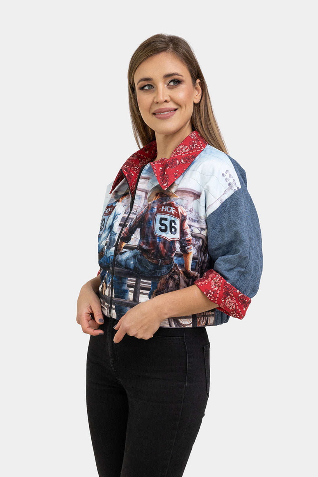 Quilted Rodeo Rider Jacket